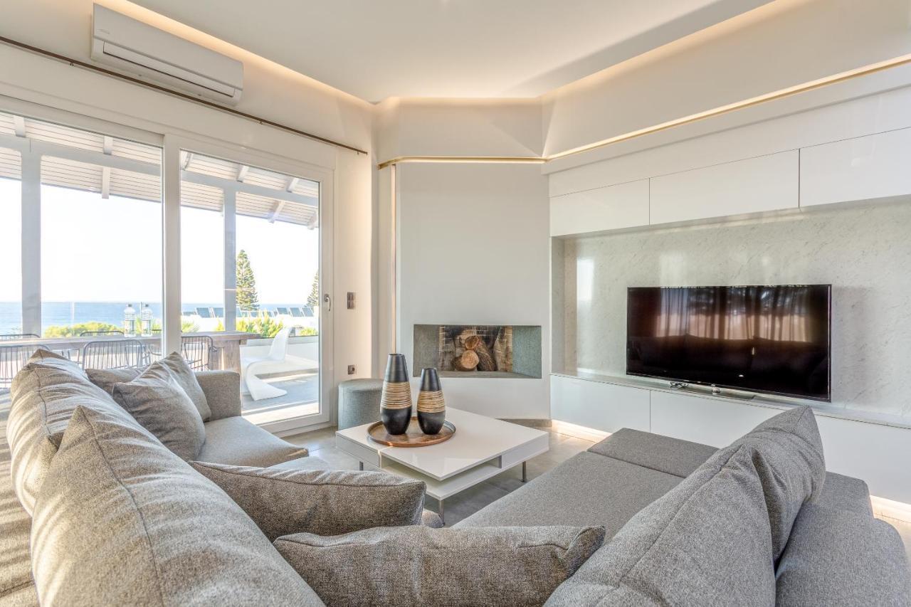 הרסוניסוס Queen'S Gem Luxury Villa - Heated Jacuzzi & Pool מראה חיצוני תמונה